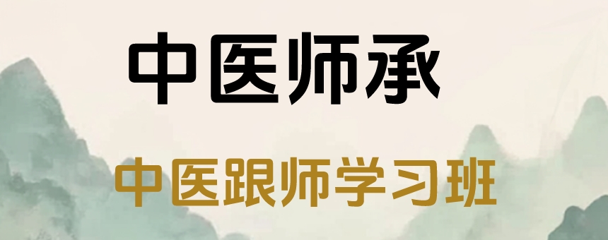 中医师承培训报名班 